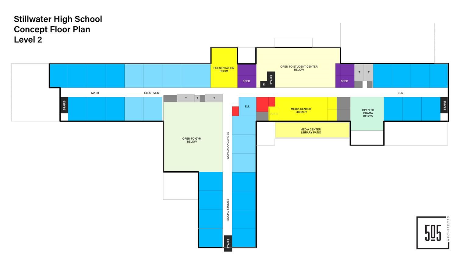 SHS Concept Floor Plan Level 2